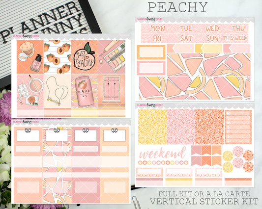 Peachy | Vertical Sticker Kit