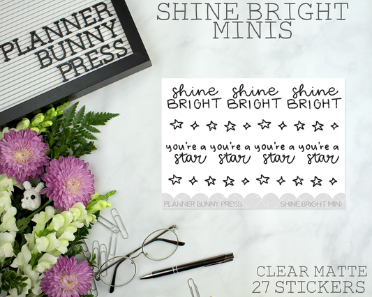 Script Minis | Shine Bright