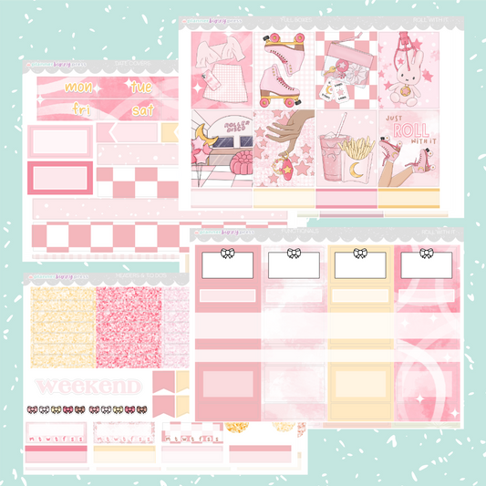Roll With It | Vertical Sticker Kit