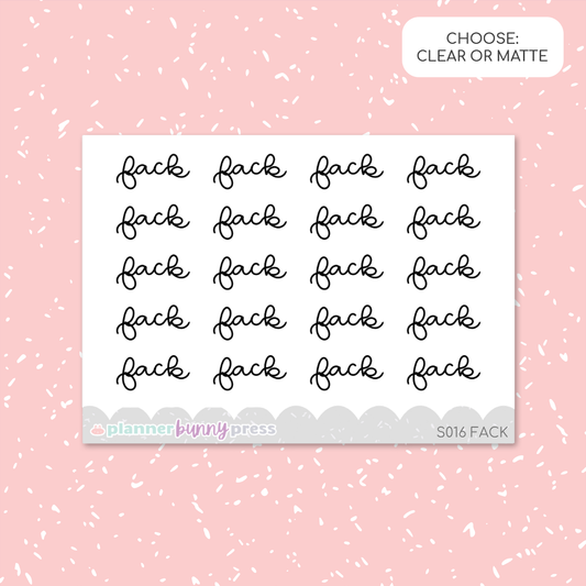 Fack | Script Mini
