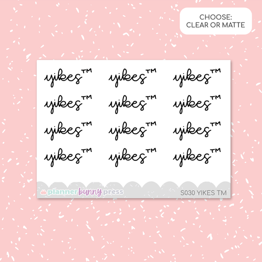 Yikes TM | Script Mini