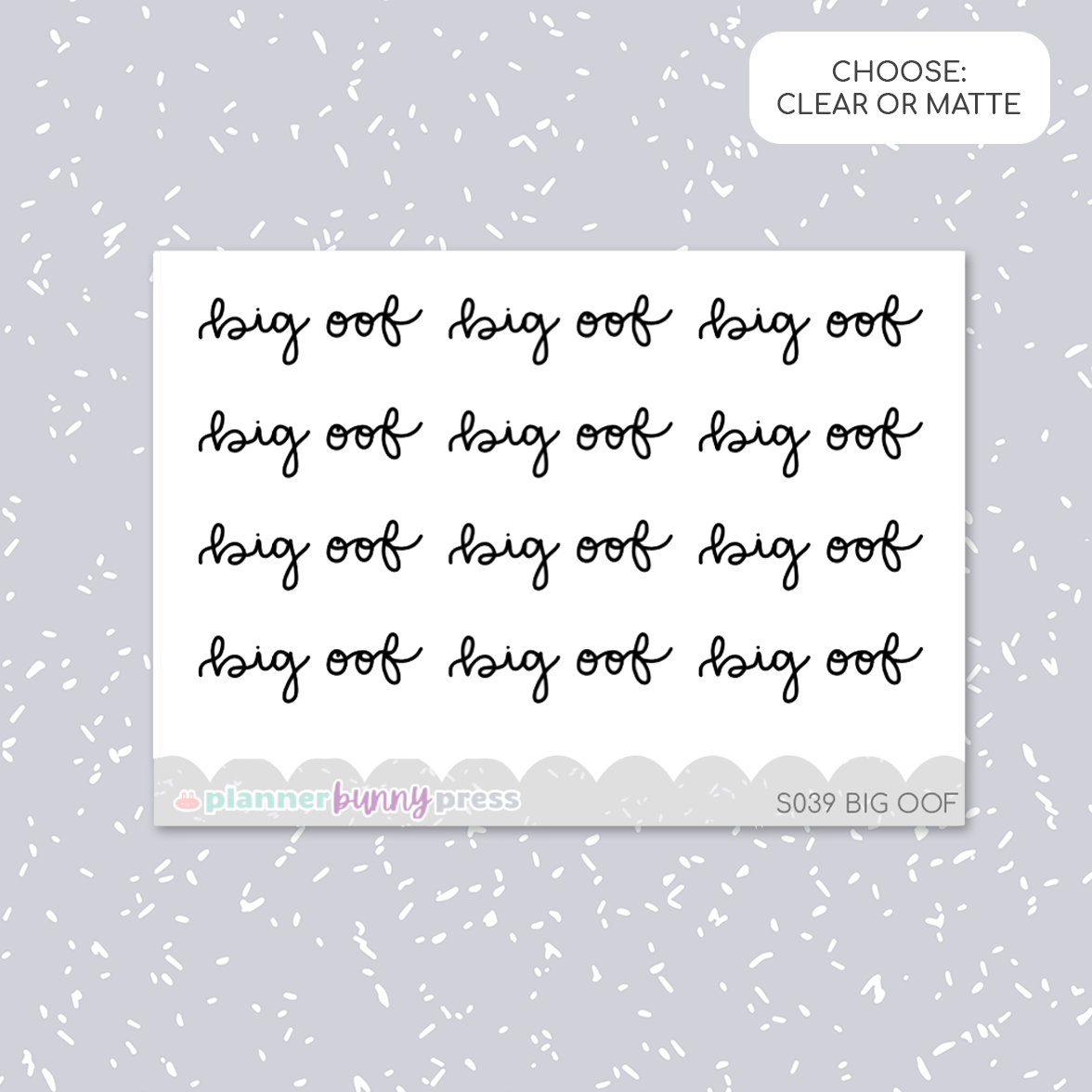 Big Oof | Script Mini