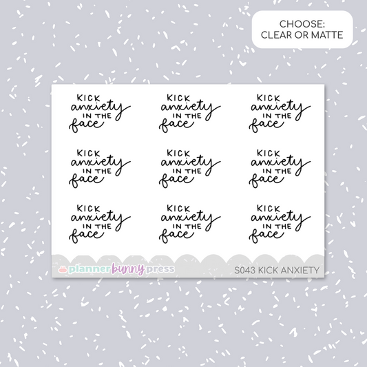 Kick Anxiety In the Face | Script Mini