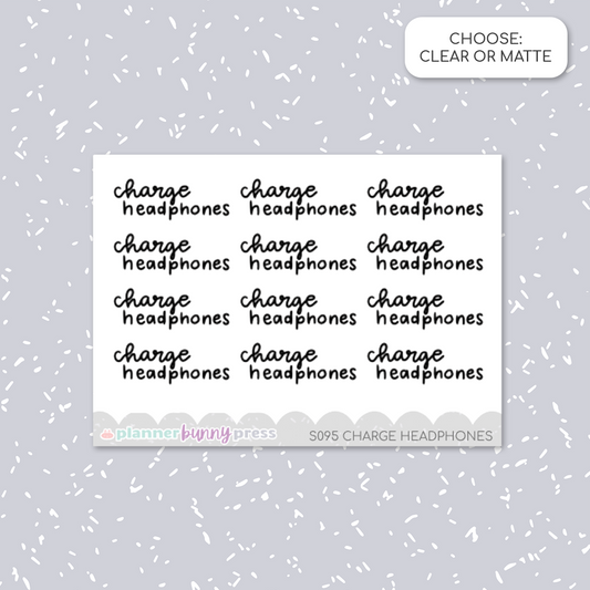 Charge Headphones | Script Mini
