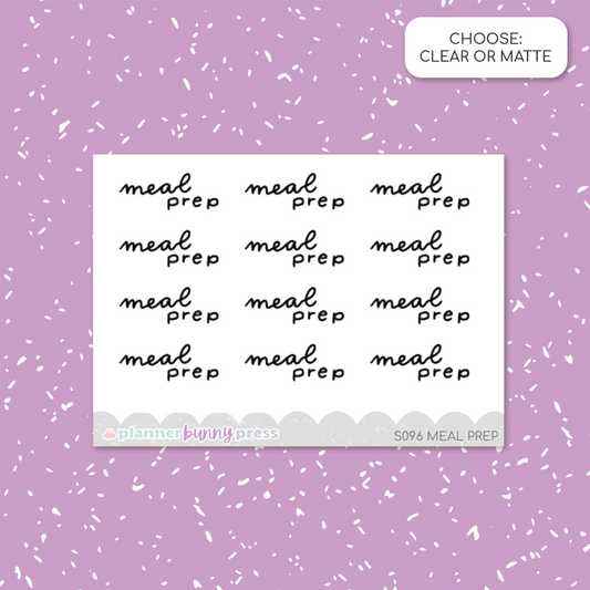 Meal Prep | Script Mini