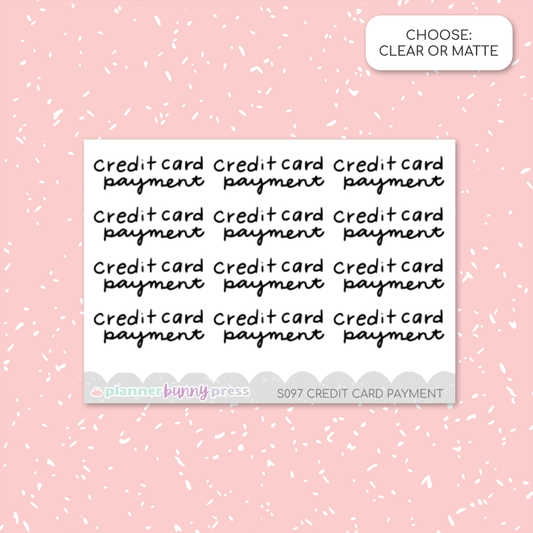 Credit Card | Script Mini