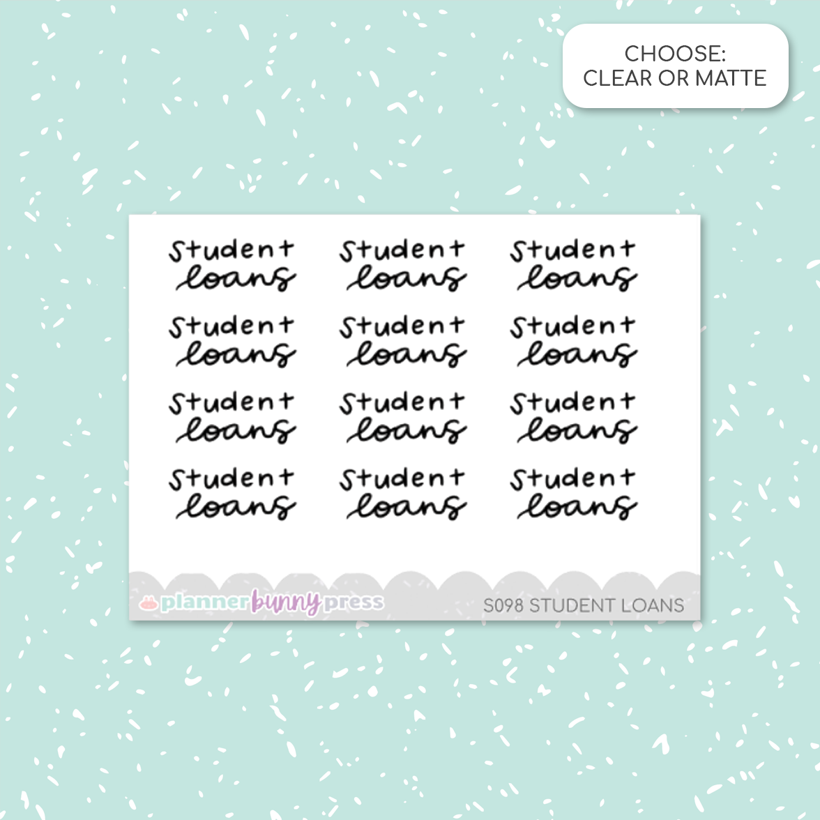 Student Loans | Script Mini