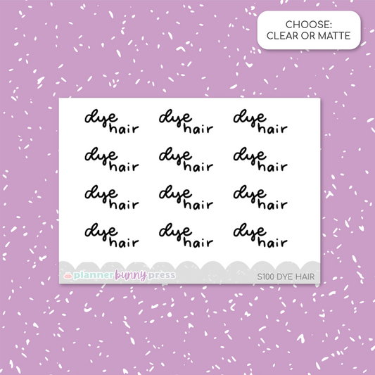 Dye Hair | Script Mini