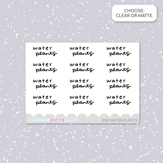 Water Plants | Script Mini