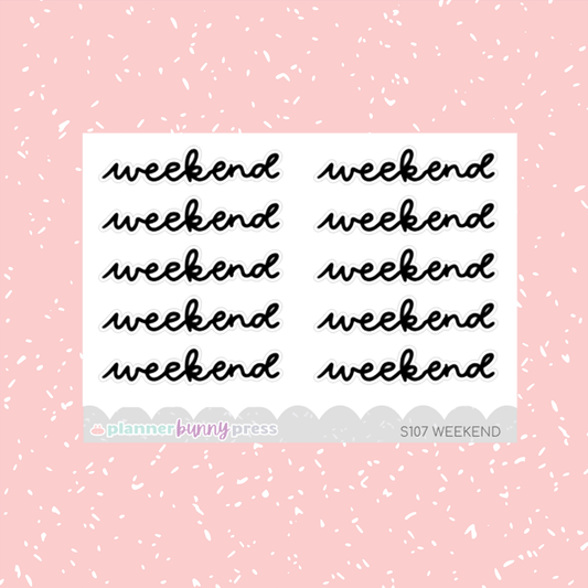 Weekend | Script Mini