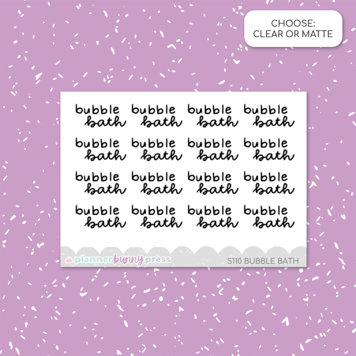 Bubble Bath | Script Mini