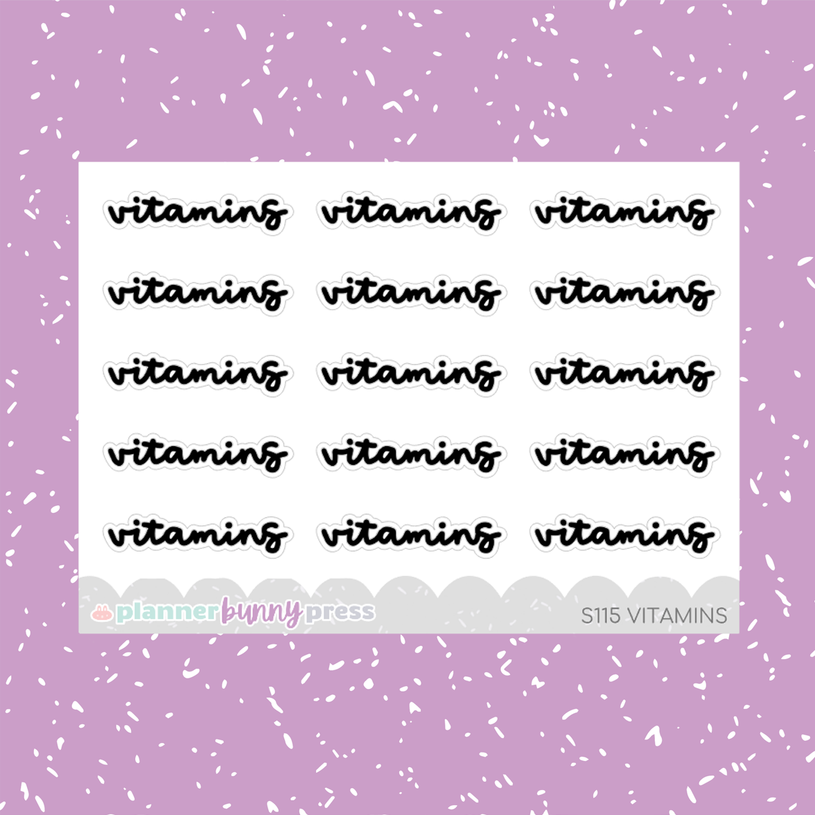 Vitamins | Script Mini