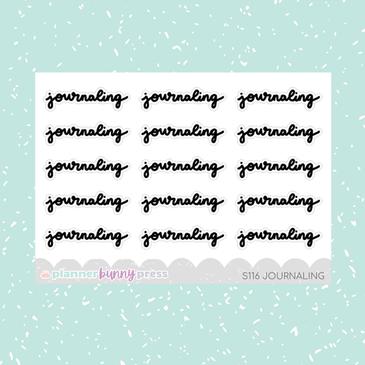Journaling | Script Mini
