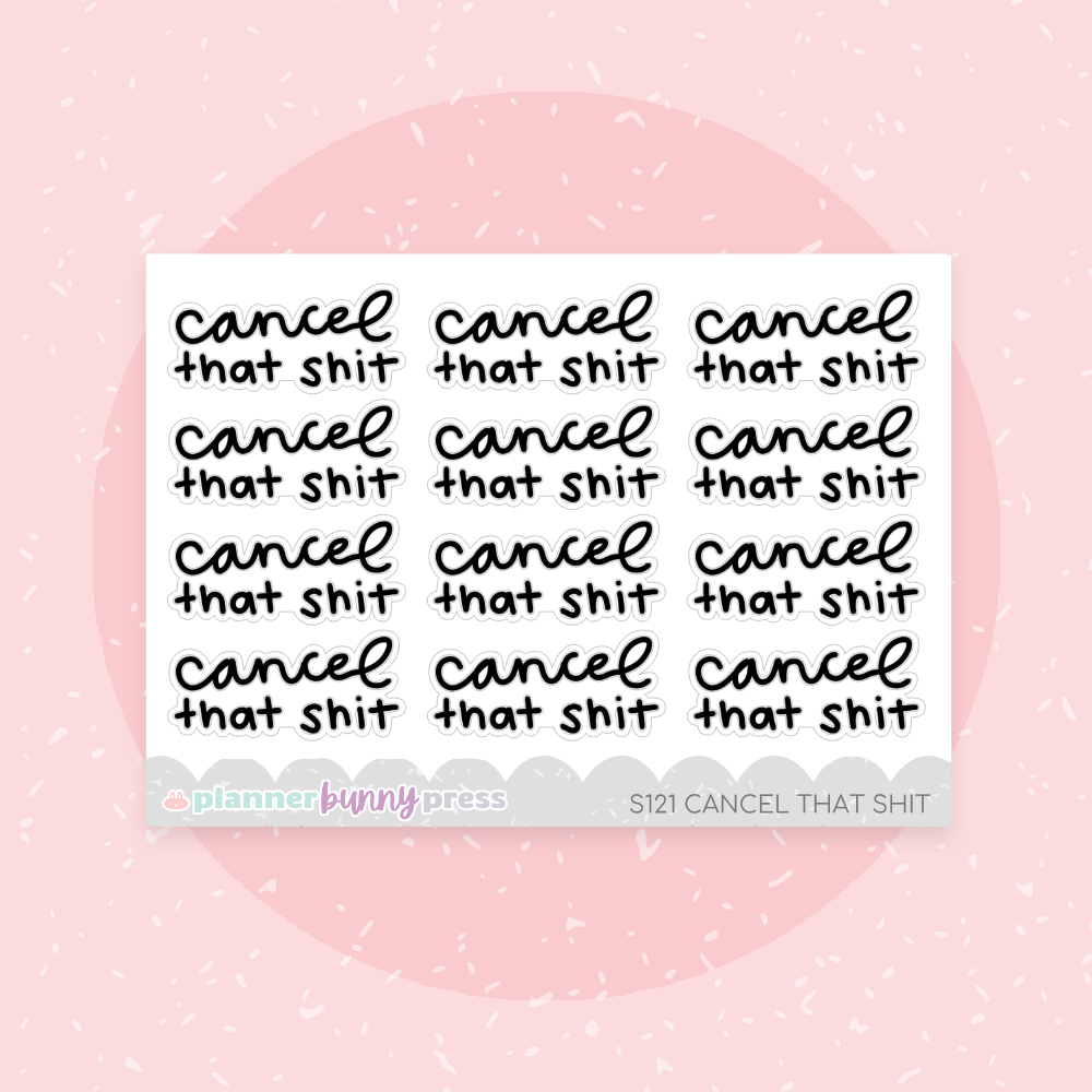 Cancel That Shit | Script Mini