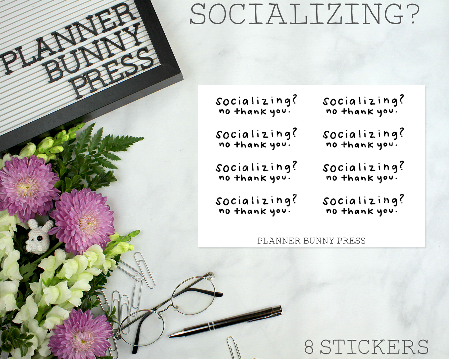 Socializing? No thank you. | Script Mini