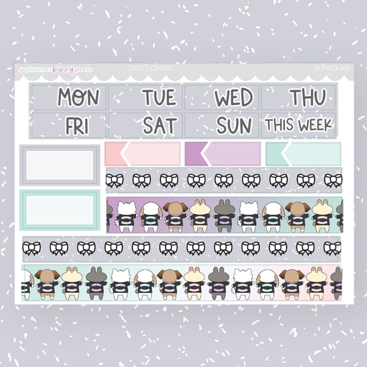 Bunsquad | Vertical Sticker Kit