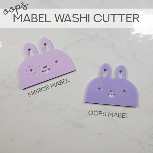 OOPS Mabel Washi Cutters