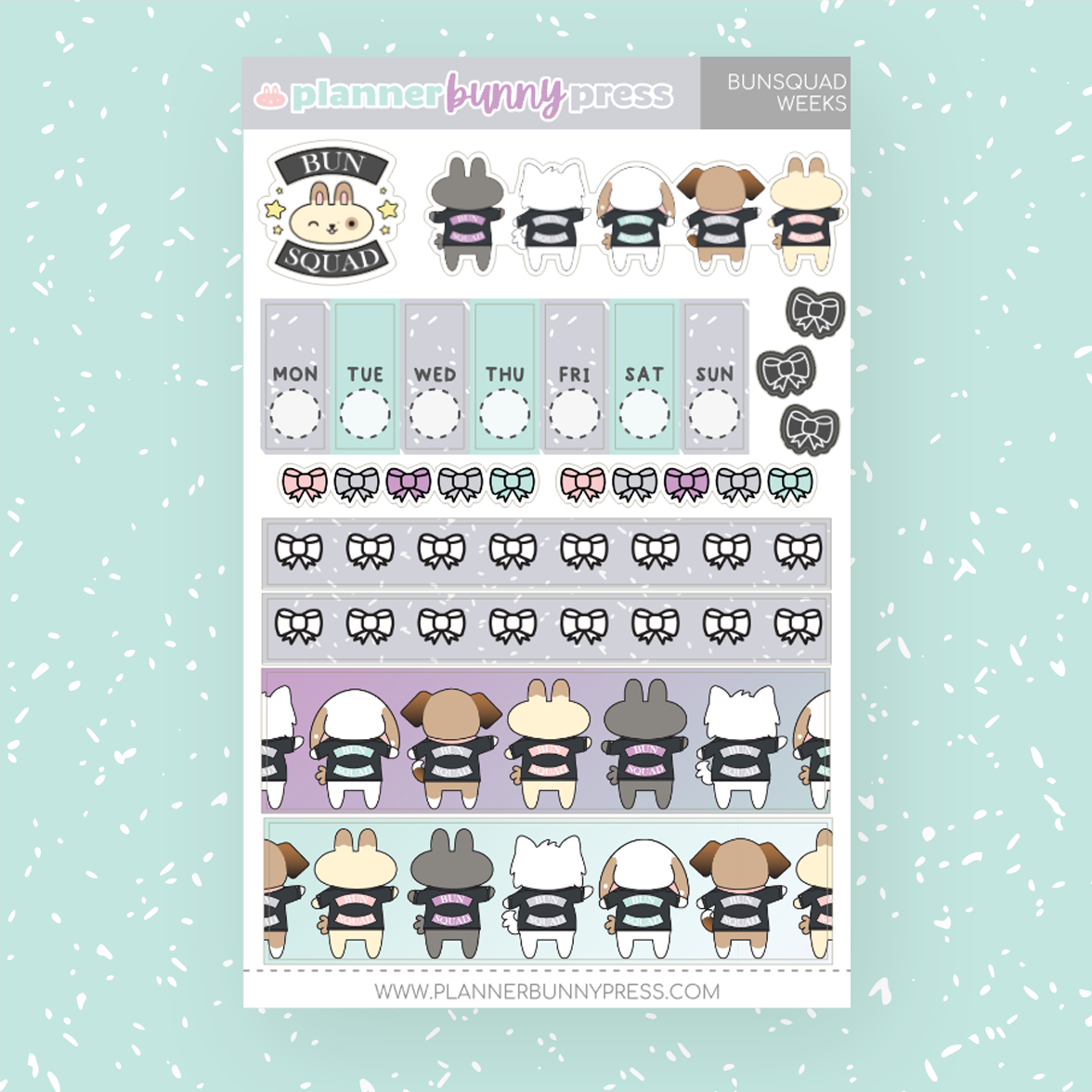 Bunsquad | Hobonichi Weeks Sticker Kit